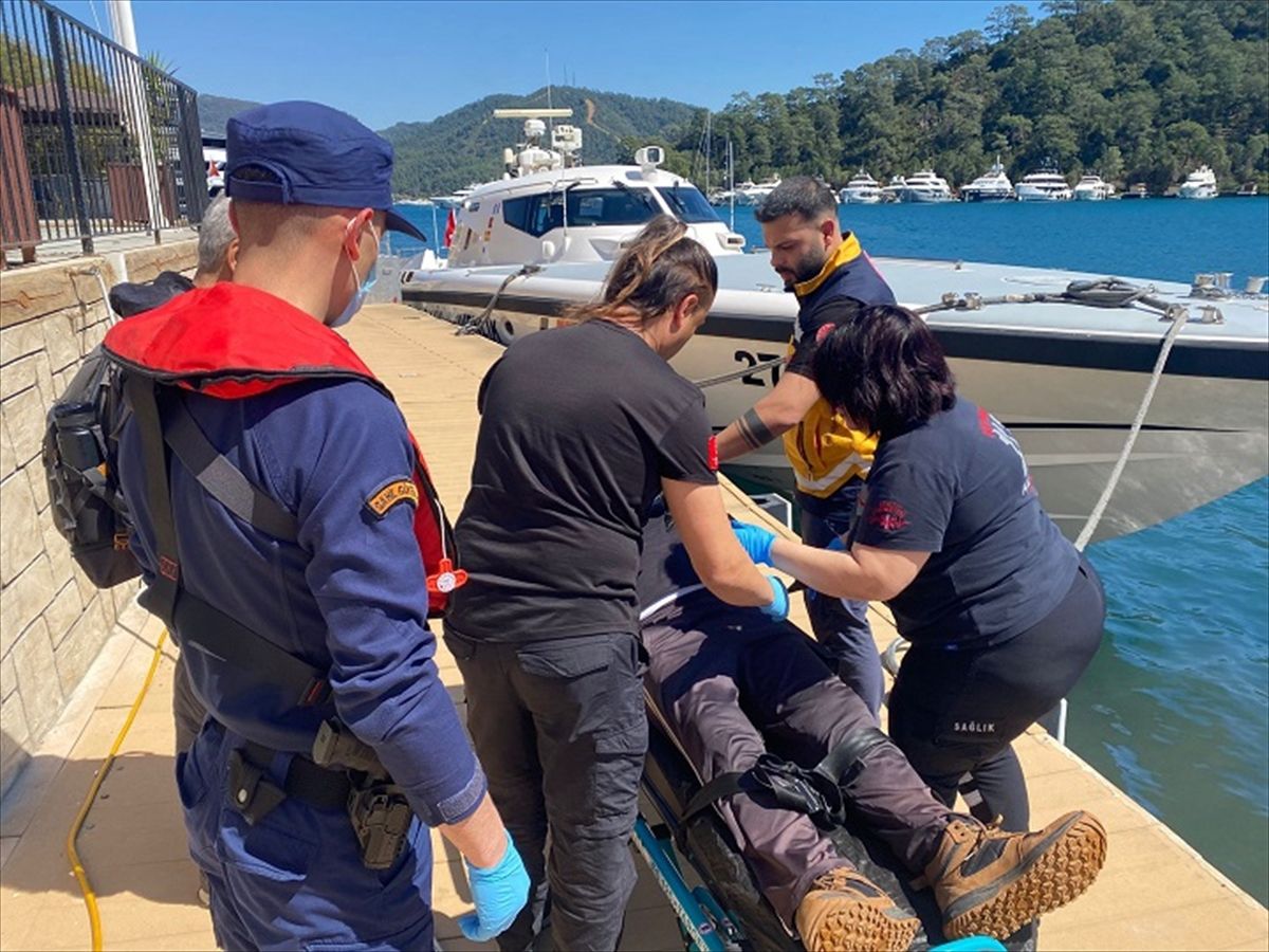 Fethiye Koyunda Rahatsızlanan Vatandaşa Acil Tıbbi Müdahale